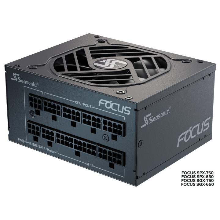 Модулно захранване Seasonic FOCUS SGX-750 PSU SFX/ATX 750W Gold - SSR-750SGX