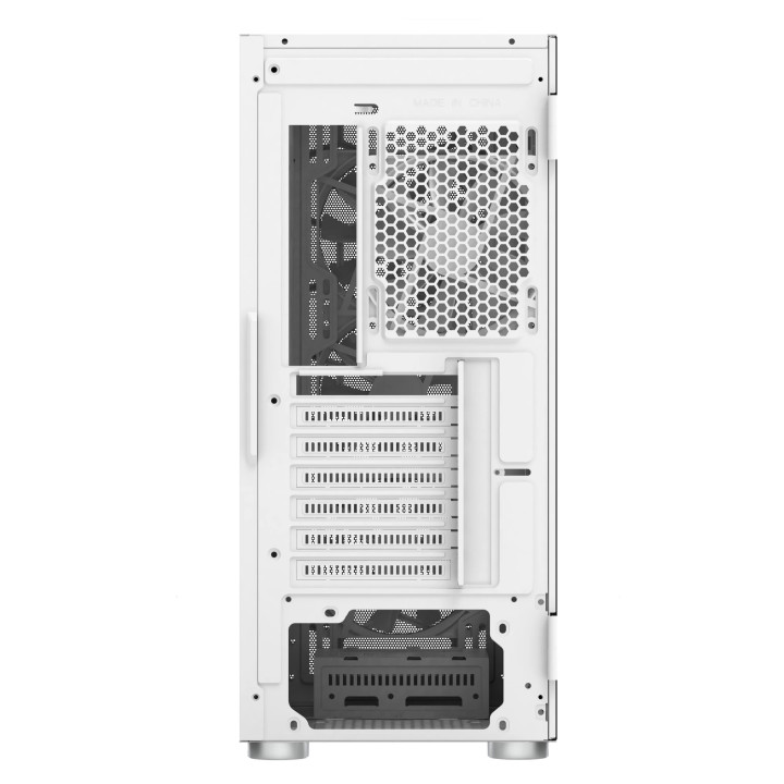 Кутия за компютър Montech X3 MESH, Mid-tower Case, TG, 6 fixed RGB Fans, White - MONTECH-X3-MESH-WH