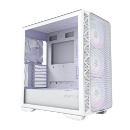 Кутия за компютър Montech AIR 903 MAX, Mid-tower, TG, 4x140mm Fans, ARGB, White - MONTECH-AIR-903-MAX-WH