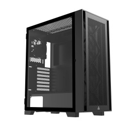 Кутия за компютър Montech AIR 1000 LITE, Mid-tower Case, TG, 3x120mm Fans, Black - MONTECH-AIR-1000-LITE-BK