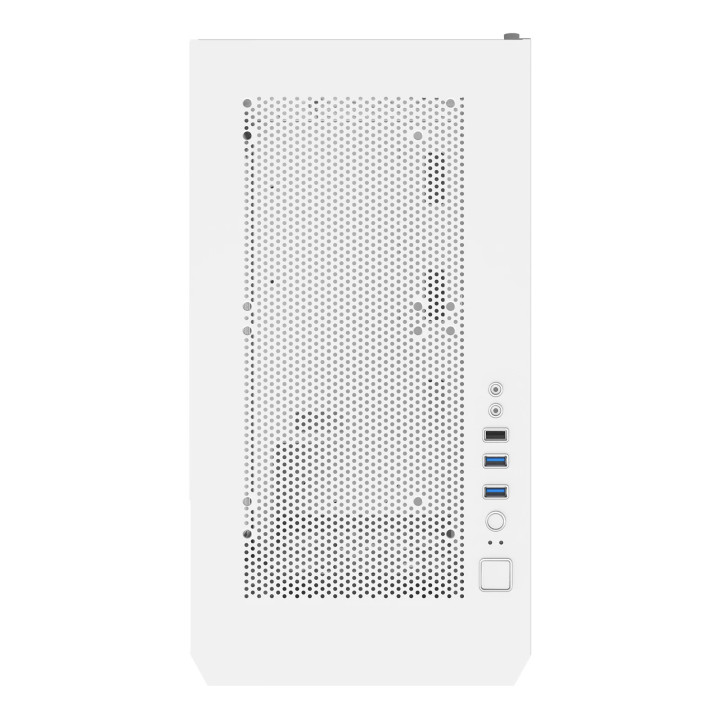 Кутия за компютър Montech AIR 100 LITE, Micro ATX Case, TG, 2x120mm Fans, White - MONTECH-AIR-100-LITE-WH