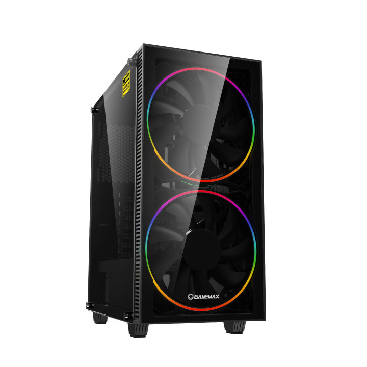 Кутия за компютър Gamemax Black Hole, EATX,  Addressable RGB - GM-12360300005