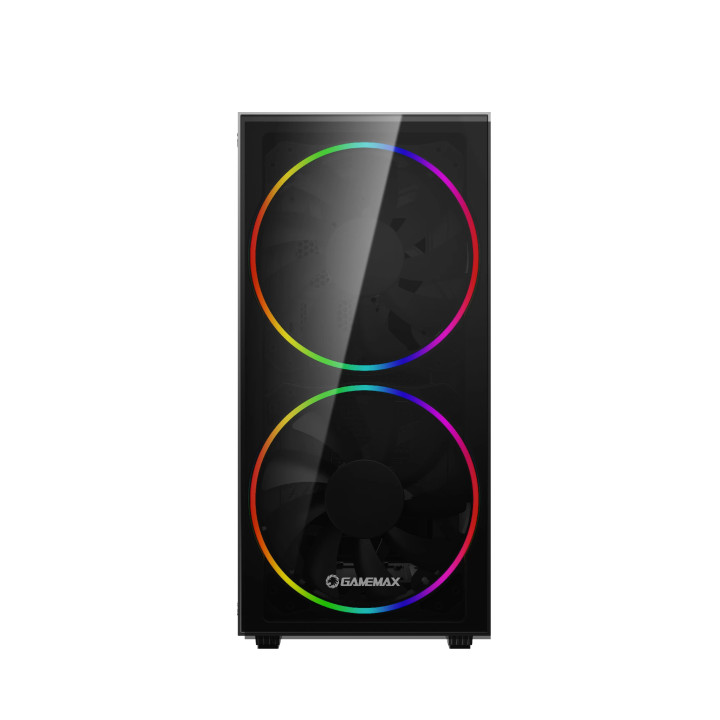 Кутия за компютър Gamemax Black Hole, EATX,  Addressable RGB - GM-12360300005