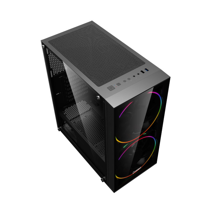 Кутия за компютър Gamemax Black Hole, EATX,  Addressable RGB - GM-12360300005