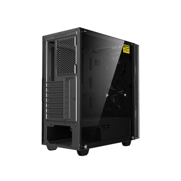 Кутия за компютър Gamemax Black Hole, EATX,  Addressable RGB - GM-12360300005