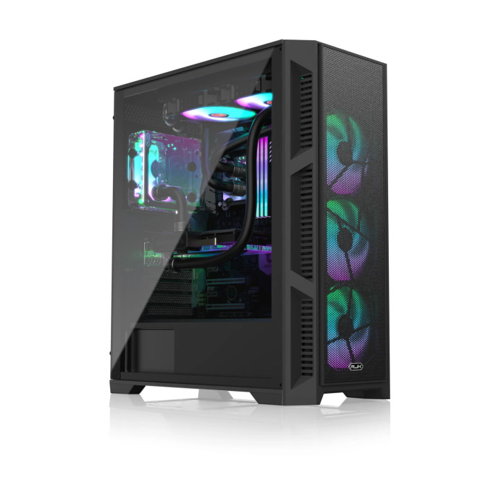 Кутия за компютър Raijintek ARCADIA III - MS4, ATX, Addressable RGB - 0R20B00247