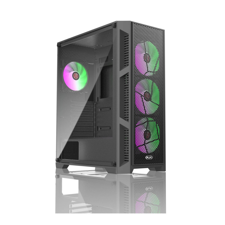 Кутия за компютър Raijintek ARCADIA III - MS4, ATX, Addressable RGB - 0R20B00247