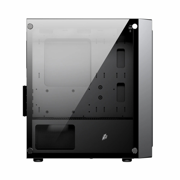 Кутия за компютър 1stPlayer BS-2, mATX, с 3бр вентилатори - BS-2-3F1-BK