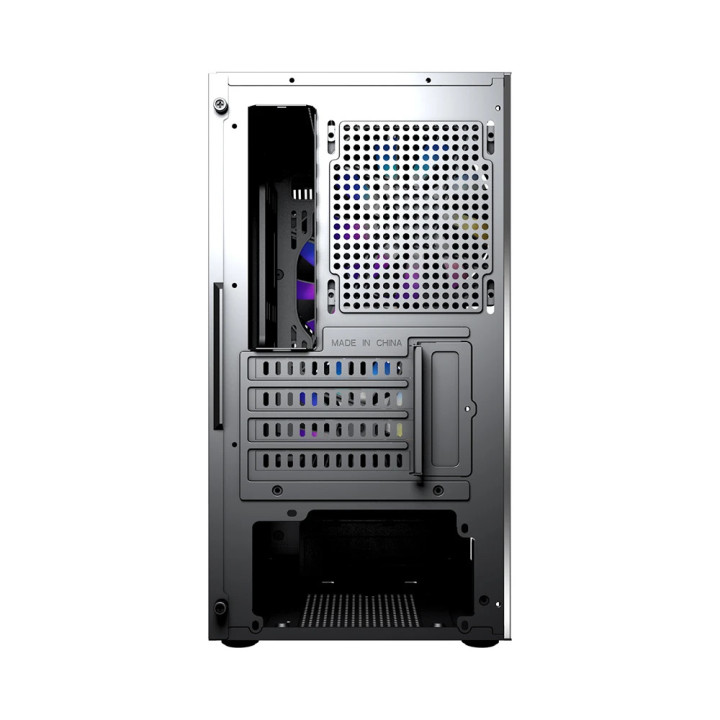 Кутия за компютър 1stPlayer BS-2, mATX, с 3бр вентилатори - BS-2-3F1-BK