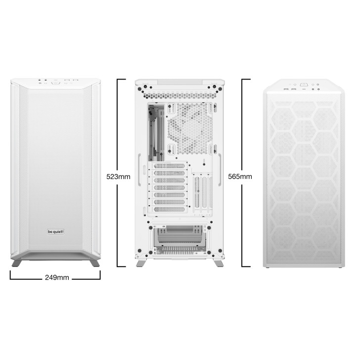 Кутия за компютър Be quiet! Dark Base 701 White, EATX - BGW59