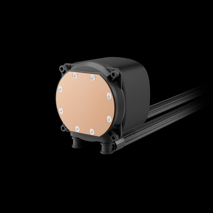 Водно охлаждане Gamdias AURA GL240 v2, 240mm, aRGB - GAMDIAS-AURA-GL240-V2