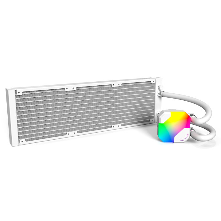 Водно охлаждане Montech Hyper Flow ARGB 360, CPU Liquid Cooler, White - MONTECH-HYPER-FLOW-ARGB-360-WH