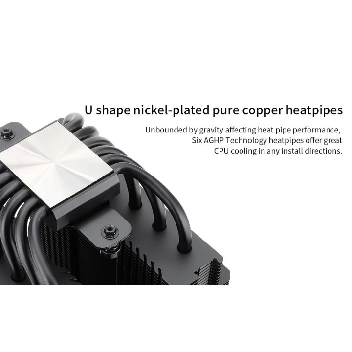 Охладител за процесор Thermalright Peerless Assassin 120 Black, Dual-Tower, LGA1851/LGA1700/AM5 - PEERLESS-ASSASSIN-120-BLACK