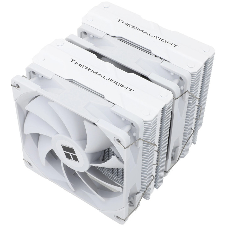 Охладител за процесор Thermalright Peerless Assassin 120 White, Dual-Tower, LGA1851/LGA1700/AM5 - PEERLESS-ASSASSIN-120-WH