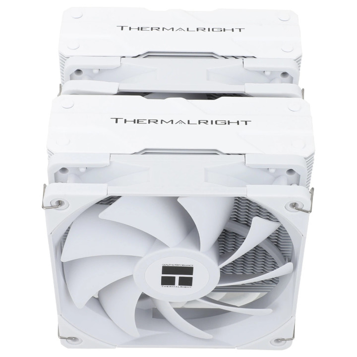 Охладител за процесор Thermalright Peerless Assassin 120 White, Dual-Tower, LGA1851/LGA1700/AM5 - PEERLESS-ASSASSIN-120-WH