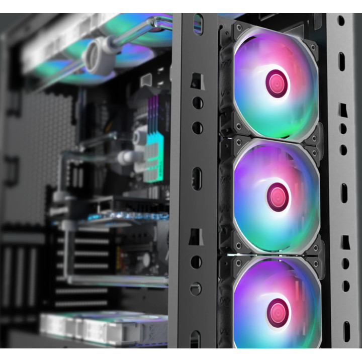 Вентилатор Raijintek AGERAS 12 WHITE ARGB-1, 120mm - 0R40B00259