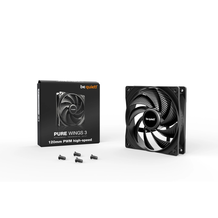 Вентилатор Be quiet! Pure Wings 3 120mm PWM high-speed - BL106