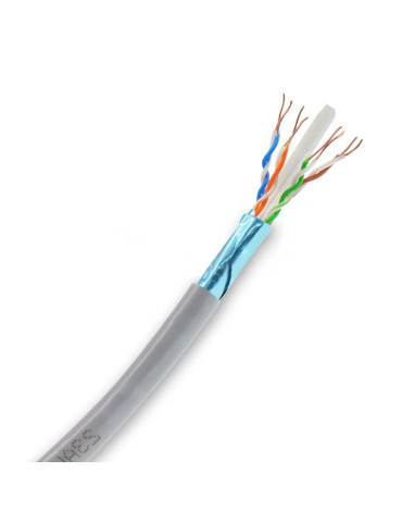 Кабел VCom FTP cable 4Pair Cat6 23AWG 305m - NC624-305