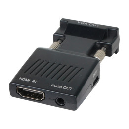 Адаптер VCom HDMI F / VGA M with Audio - CA336A