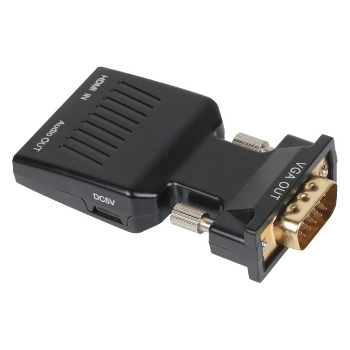 Адаптер VCom HDMI F / VGA M with Audio - CA336A