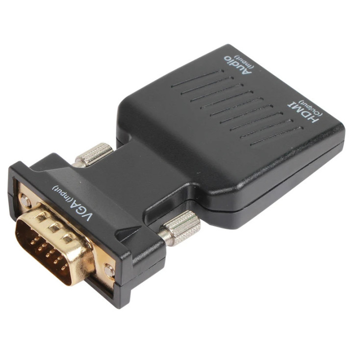 Адаптер VCom VGA M / HDMI F with Audio - CA337A