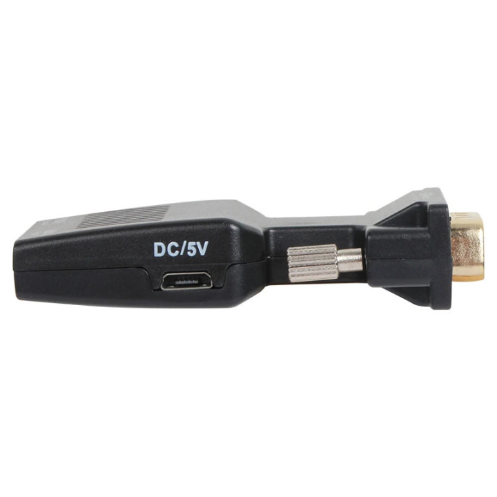 Адаптер VCom VGA M / HDMI F with Audio - CA337A
