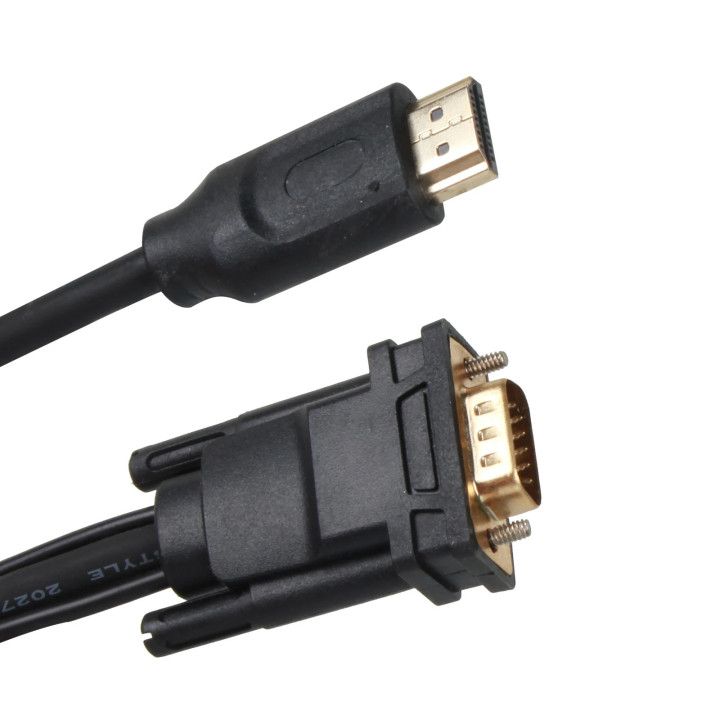 Кабел VCom VGA M / HDMI M - CG493A-1.8m