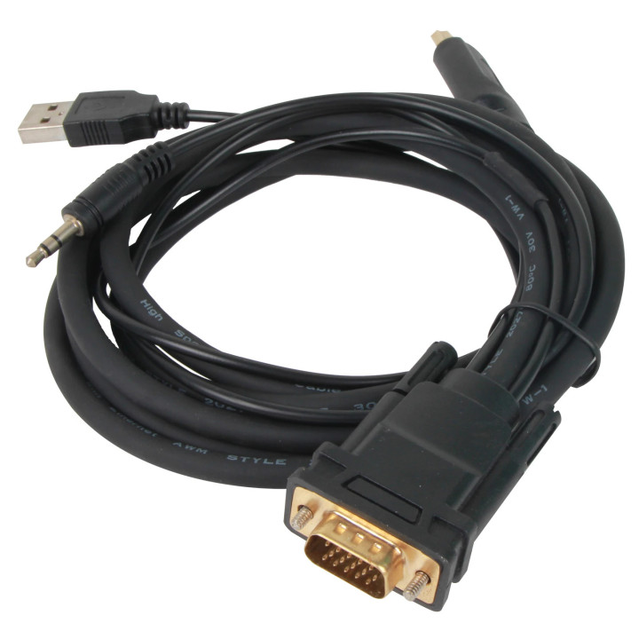 Кабел VCom VGA M / HDMI M - CG493A-1.8m
