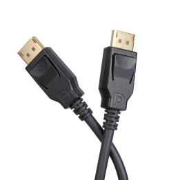 Кабел VCom Display Port 2.1 DP M / M - 8K, Black - CG651-1.0m