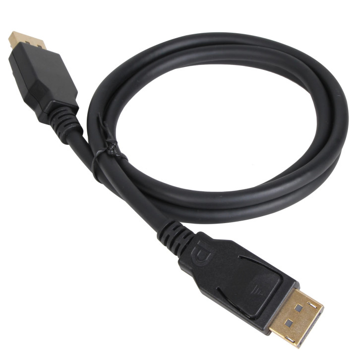 Кабел VCom Display Port 2.1 DP M / M - 8K, Black - CG651-1.0m
