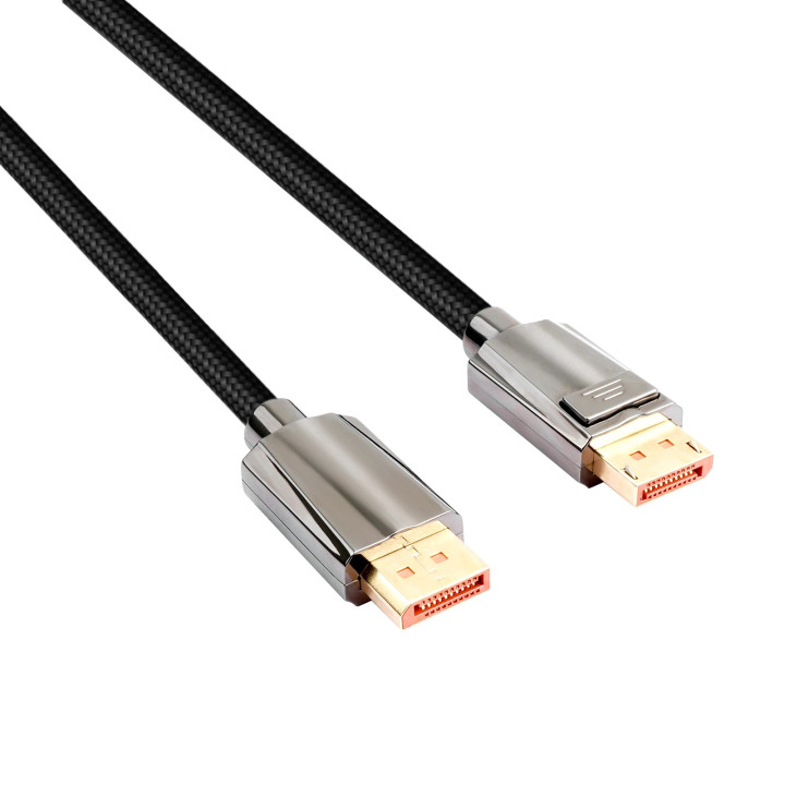 Кабел VCom Display Port 2.1 DP M / M - 16K, Black - CG655-2.0m