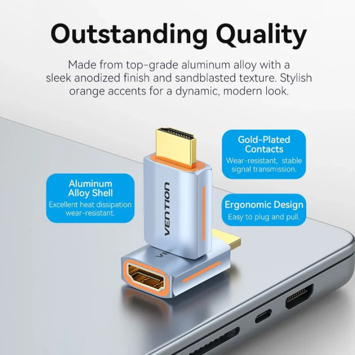 Адаптер Vention HDMI M / HDMI F - AIVH0