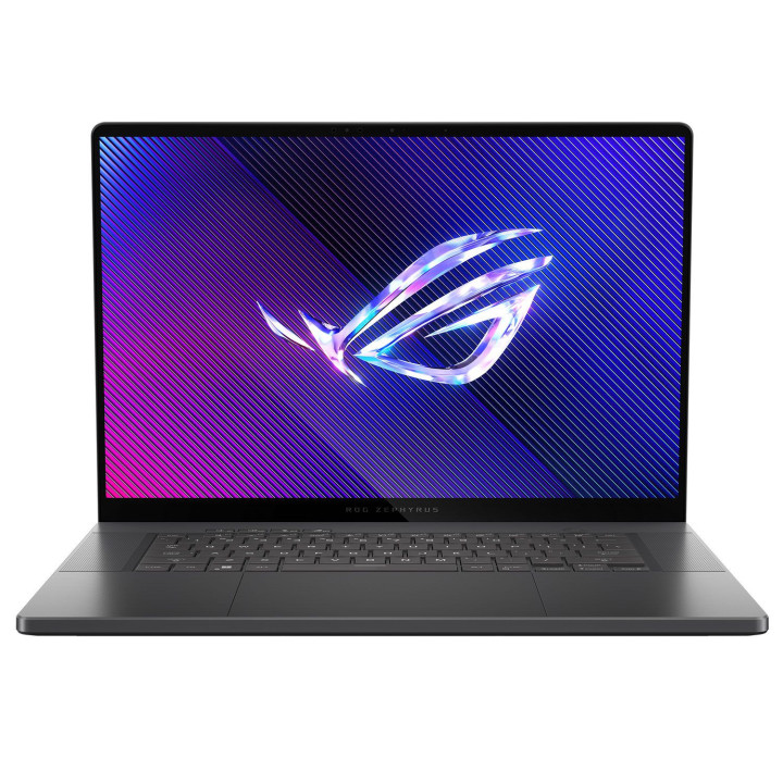 Лаптоп Asus ROG Zephyrus G16 GA605WV-QR053W, AMD Ryzen AI 9 HX 370, 16" WQXGA OLED 240Hz Glare, GeForce RTX 4060 8GB, RAM 32GB LPDRR5X, 1TB SSD, Windows 11 Home - 90NR0JA1-M00550