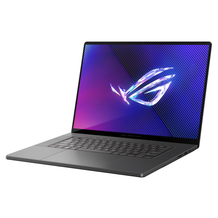 Лаптоп Asus ROG Zephyrus G16 GA605WV-QR053W, AMD Ryzen AI 9 HX 370, 16" WQXGA OLED 240Hz Glare, GeForce RTX 4060 8GB, RAM 32GB LPDRR5X, 1TB SSD, Windows 11 Home - 90NR0JA1-M00550