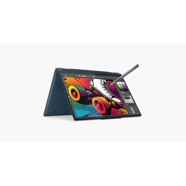Лаптоп Lenovo Yoga 7 2IN1, Intel Core Ultra 7 155H, 14", 32GB RAM, 1TB SSD, Integrated Intel Arc Graphics, Win 11 Home - 83DJ003BBM