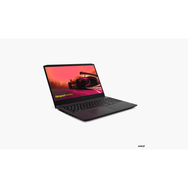 Лаптоп Lenovo IdeaPad GAMING 3, AMD Ryzen 5 5500H, 15.60", 16GB RAM, 512 GB SSD, NVIDIA GeForce RTX 2050 4GB GDDR6, Free DOS - 82K20284BM