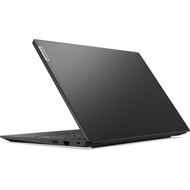 Лаптоп Lenovo V15 G4 AMD Ryzen 5 7520U, 15.6" FHD (1920x1080) TN AG, 16GB LPDDR5 RAM, 512GB SSD, AMD Radeon 610M Graphics, Black, DOS- 82YU00YQBM