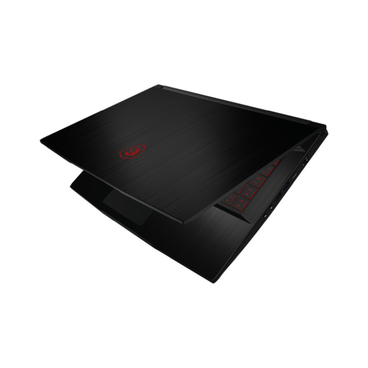 Лаптоп MSI Thin GF63 12UC, Intel i7-12650H, 15.6" FHD, 144Hz, IPS, RAM 8GB DDR4, 1TB SSD, RTX3050 4GB GDDR6, Red Backlit Gaming KBD, NO OS, Black - 9S7-16R821-1267