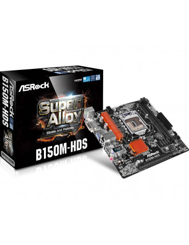 Дънна платка Asrock B150M-HDS LGA1151