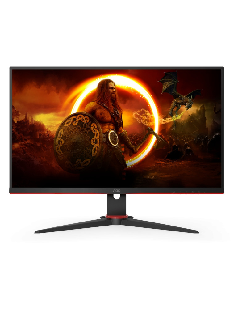 Монитор AOC 27G2SPAE/BK, 27" IPS WLED, 165Hz, 4ms GtG, 1ms MPRT, 250cd/m2, 1000:1, DCR 80M:1, Adaptive Sync, Low Blue Mode, 2Wx2, D-SUB, HDMI, DP