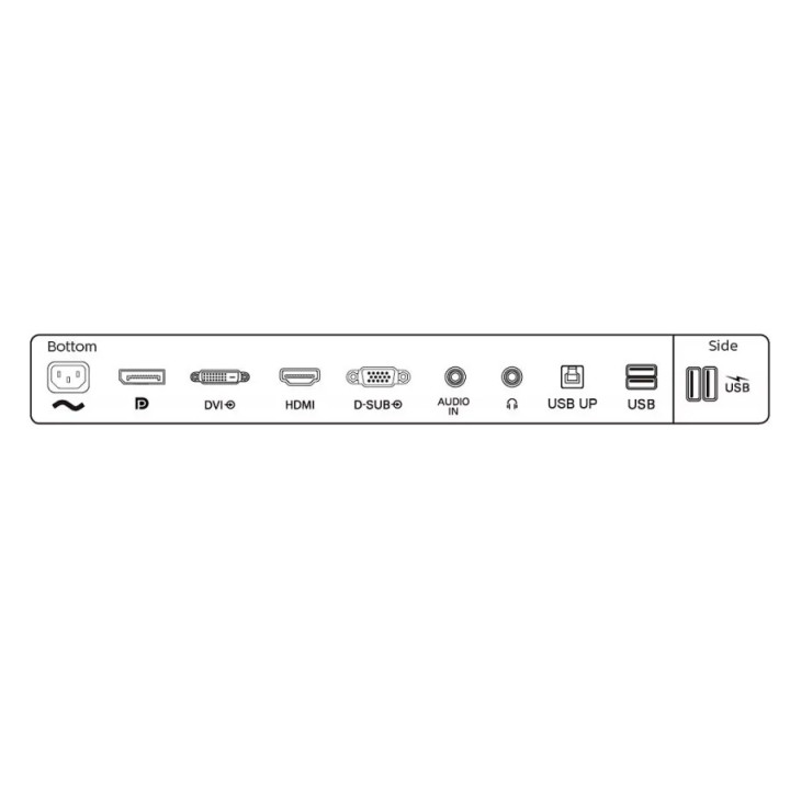 Монитор Philips 272B1G, 27" IPS WLED, 75Hz, 4ms GtG, 250 cd/m2, 1000:1, 50M:1 DCR, Adaptive Sync, Low Blue Mode, 2Wx2, Swivel, D-SUB, DVI, HDMI, DP, USB hub - 272B1G/00