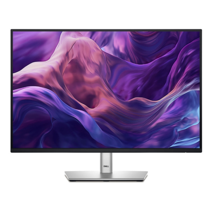 Монитор Dell P2425, 24" WUXGA LED, IPS Anti-Glare, 5ms, 100Hz, 1500:1, 300 cd/m2, 1920x1200, 99% sRGB, USB-C, 4xUSB 3.2, HDMI, DP, VGA, Height Adjustable, Swivel, Black 