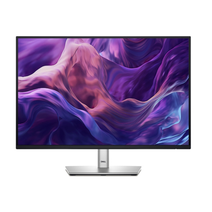 Монитор Dell P2425E, 24" WUXGA LED, IPS Anti-Glare, 5ms, 100Hz, 1500:1, 300 cd/m2, 1920x1200, 99% sRGB, USB-C, USB 3.2, HDMI, DP, VGA, RJ45, PD 90W, Height Adjustable, Swivel, Black