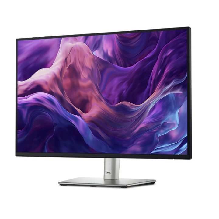 Монитор Dell P2425E, 24" WUXGA LED, IPS Anti-Glare, 5ms, 100Hz, 1500:1, 300 cd/m2, 1920x1200, 99% sRGB, USB-C, USB 3.2, HDMI, DP, VGA, RJ45, PD 90W, Height Adjustable, Swivel, Black