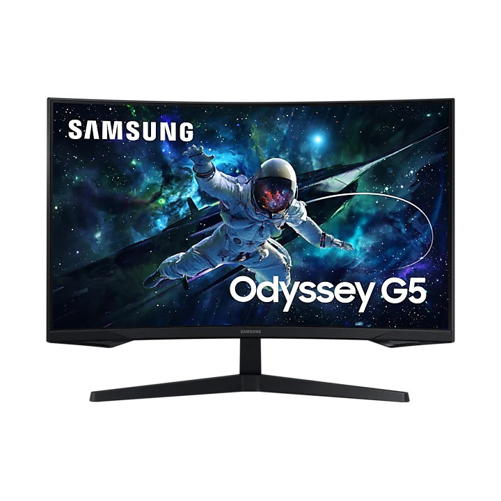 Монитор Samsung 27CG552 27" Odyssey G5 Curved VA, 2560x1440, 1ms, 165Hz, DP, HDMI, Black - LS27CG552EUXEN