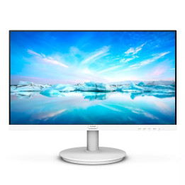 Монитор Philips 241V8AW, 23.8" IPS WLED, 75Hz, 4ms GtG, 250cd m/2, 1000:1, Mega Infinity DCR, Adaptive Sync, Low Blue Mode, 2Wx2, D-SUB, HDMI, White - 241V8AW/00