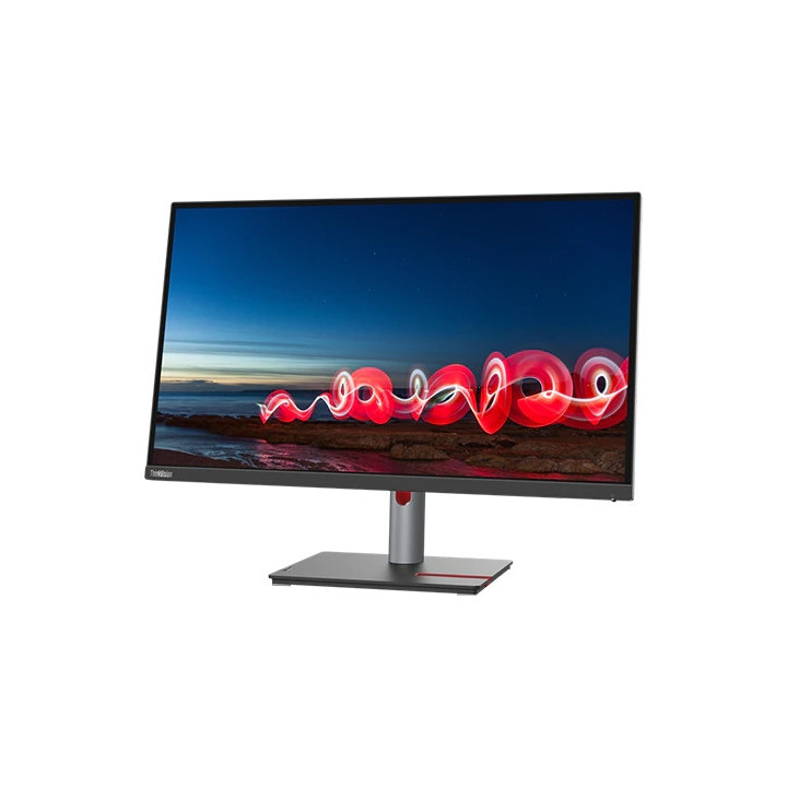 Монитор Lenovo ThinkVision T27h-30 27" IPS, WLED, 16:9, 2560x1440, 4ms, 350 nits, 1000:1, 60Hz, USB, USB-C, HDMI, DP, RJ45, Swivel, Height Adjust Stand - 63A3GAT1EU