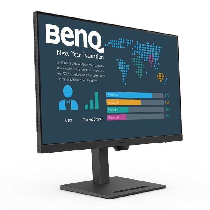 Монитор BenQ BL3290QT 32" IPS, 5ms, QHD 2560x1440, 75Hz, 99% sRGB, Eye-CareU, LBL, B.I. Gen2, ePaper, 20M:1 DCR, 8 bit, 350cd/m2, HDMI, DP, USB-C 60W, Daisy Chain, USB, 2Wx2,  Black - 9H.LLMLA.TPE