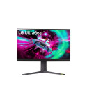 Монитор LG 32GR93U-B, 32", UltraGear IPS 1ms, AG, UHD 4K (3840x2160), 144Hz, HDR 400, 400cd/m2, DCI-P3 95%, USB, VRR, AMD Free-sync, NVIDIA G-Sync, HDMI, DP, Headphone Out, Black