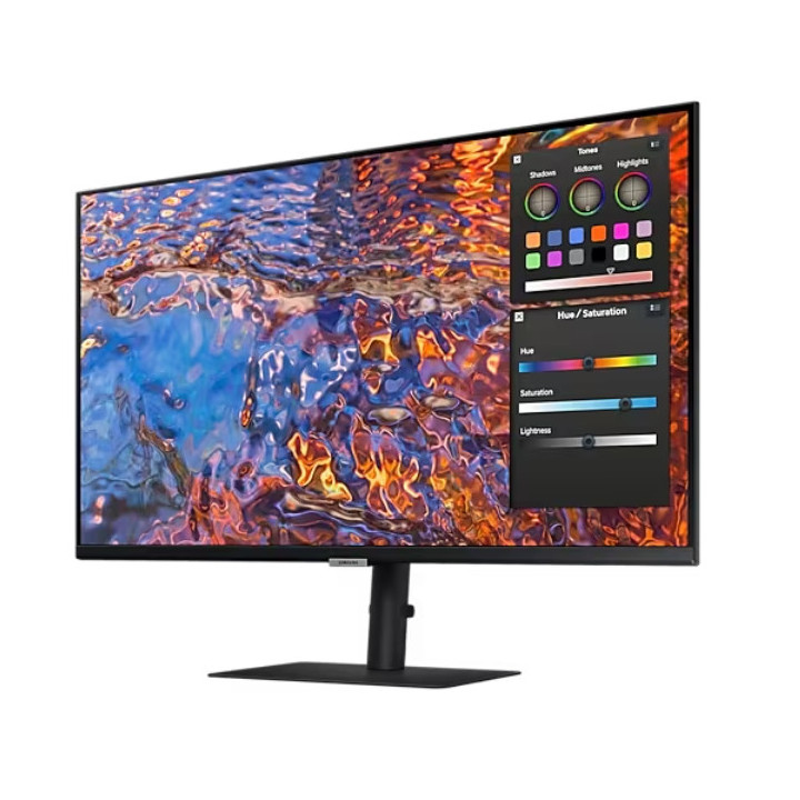 Монитор Samsung 32B800 32" IPS LED, 60Hz, 5 ms GTG, 3840x2160, 300 cd/m2, PBP, PIP, USB-C 90W, USB, DP, HDMI, Black - LS32B800PXPXEN